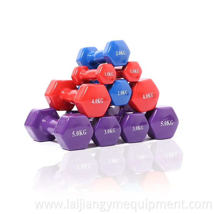 colorful dumbbell